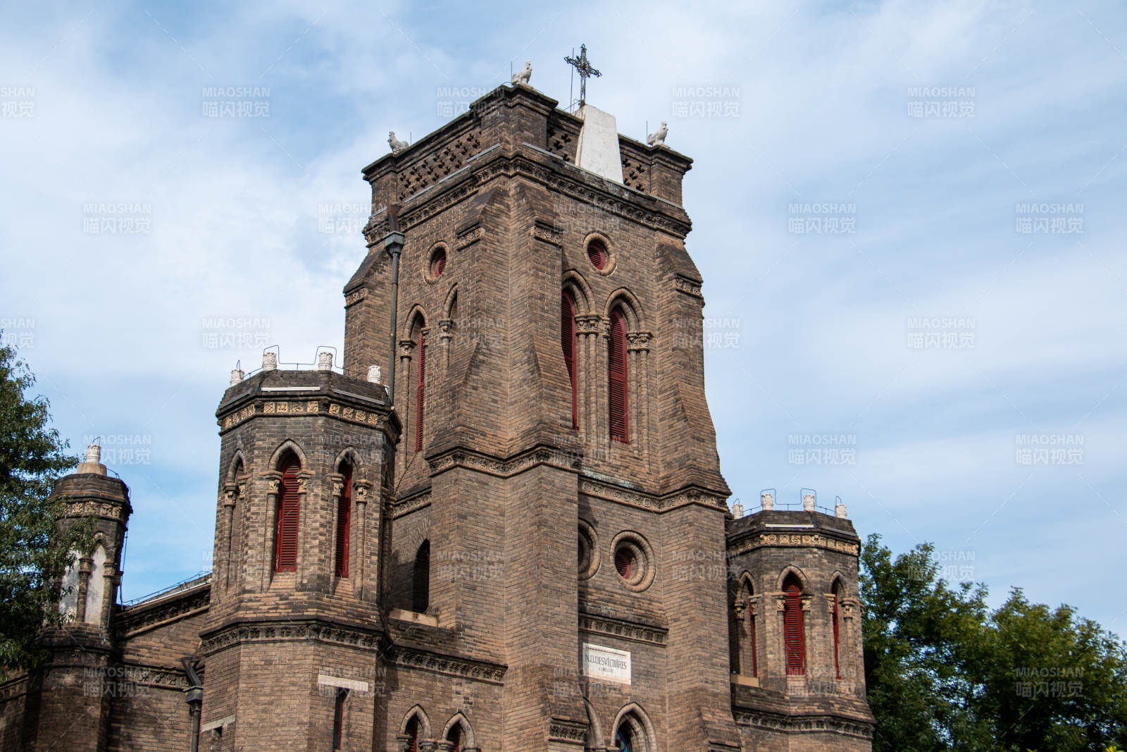 天津望海楼教堂古教堂建筑图片