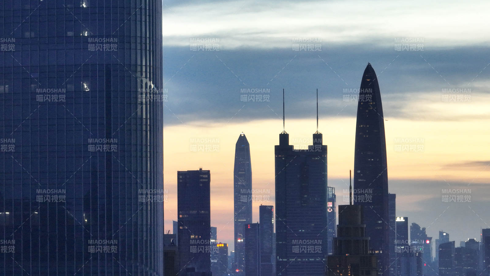 深圳城市天际线图片