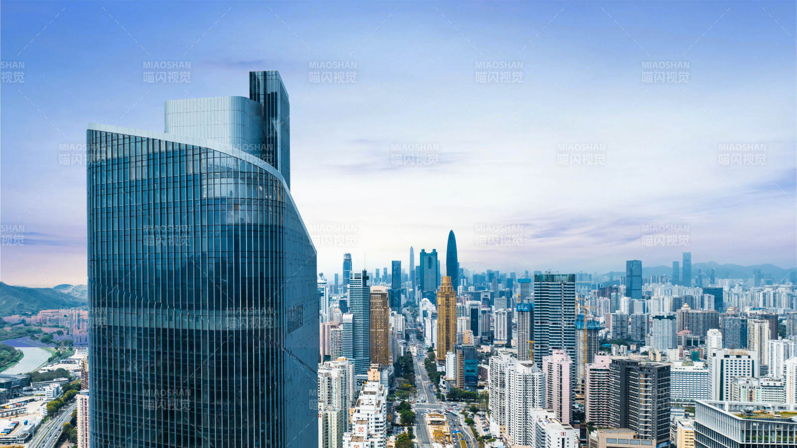 深圳城市天际线图片