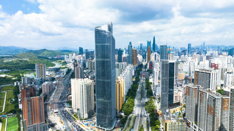 深港城市风光图片