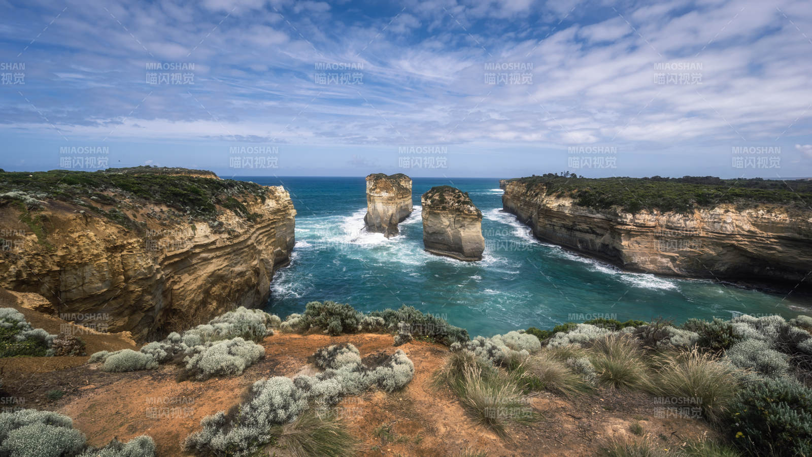 澳大利亚大洋路海洋岩石图片