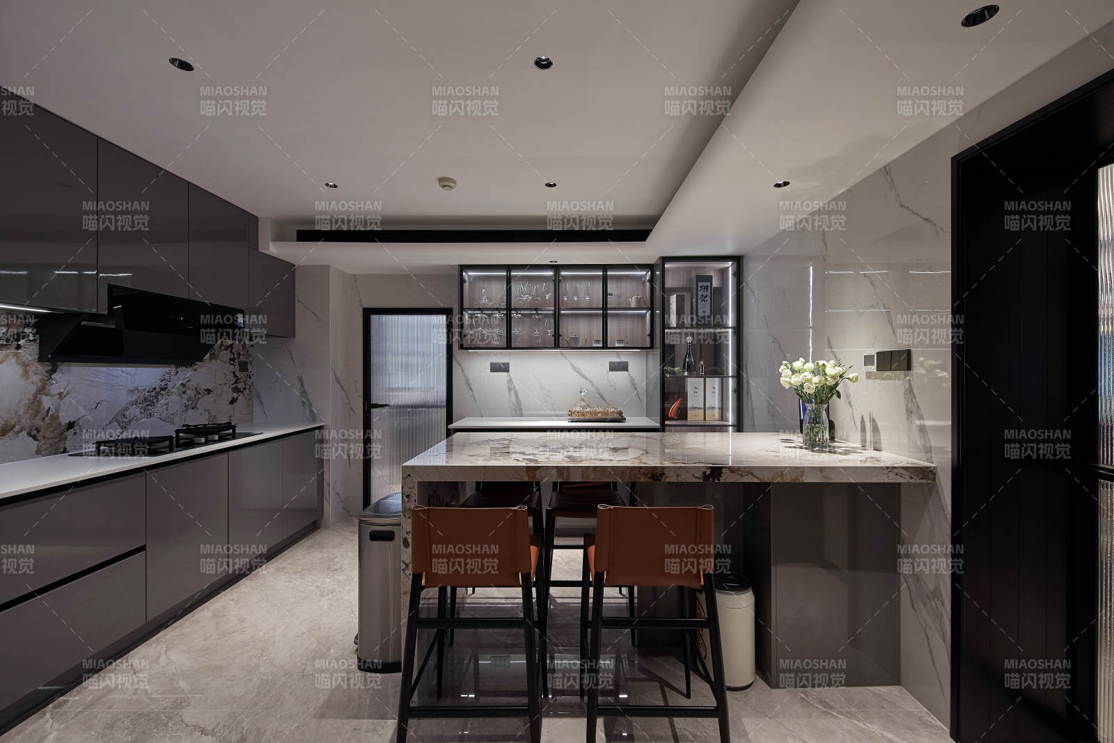 现代简约厨房设计图片