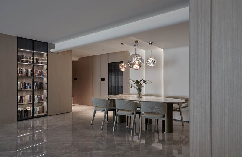 现代简约餐厅设计图片