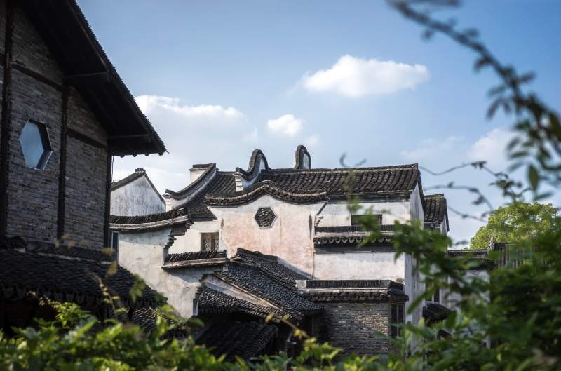 江南古建筑风光图片