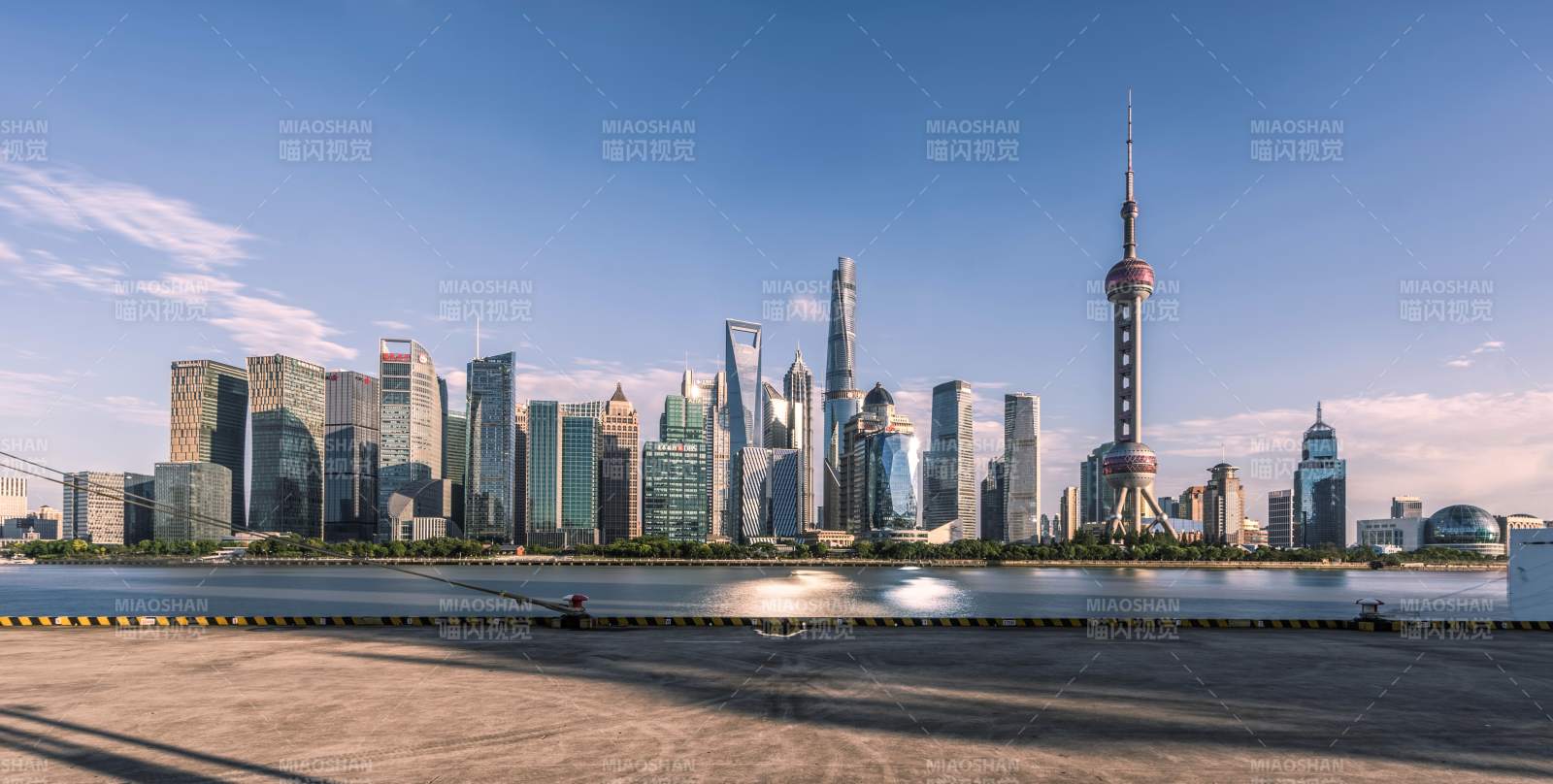 上海天际线美景图片