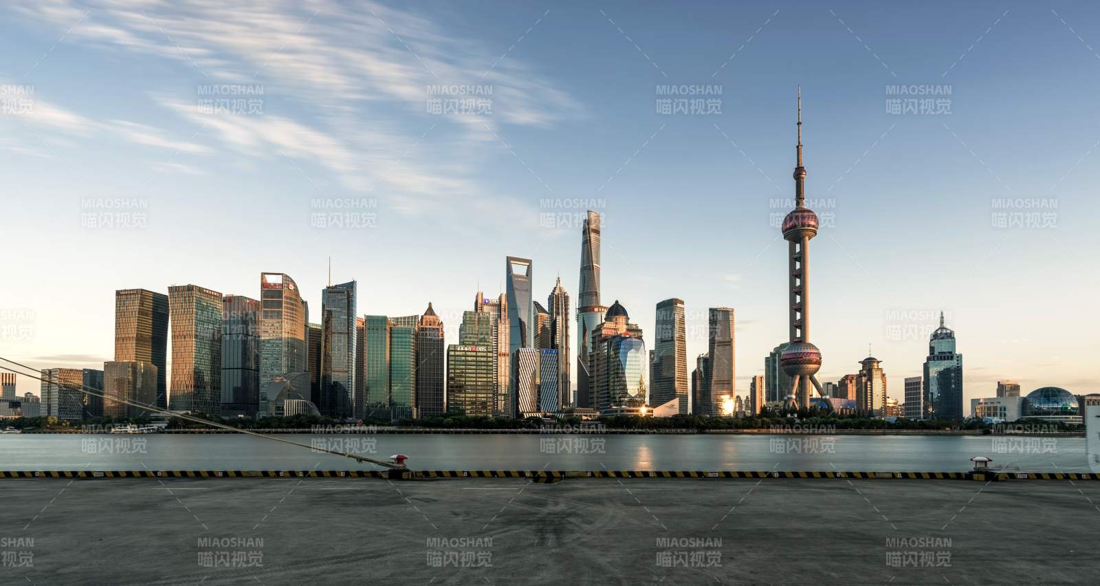 上海天际线美景图片