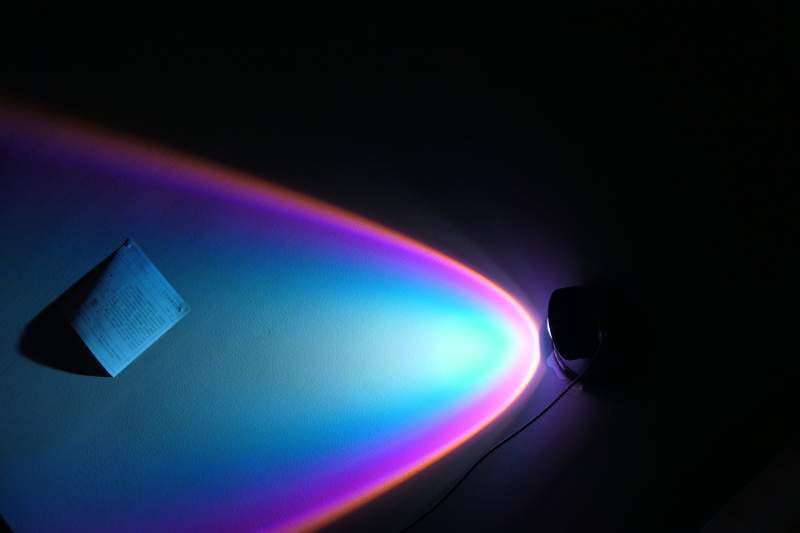 光谱投影艺术图片