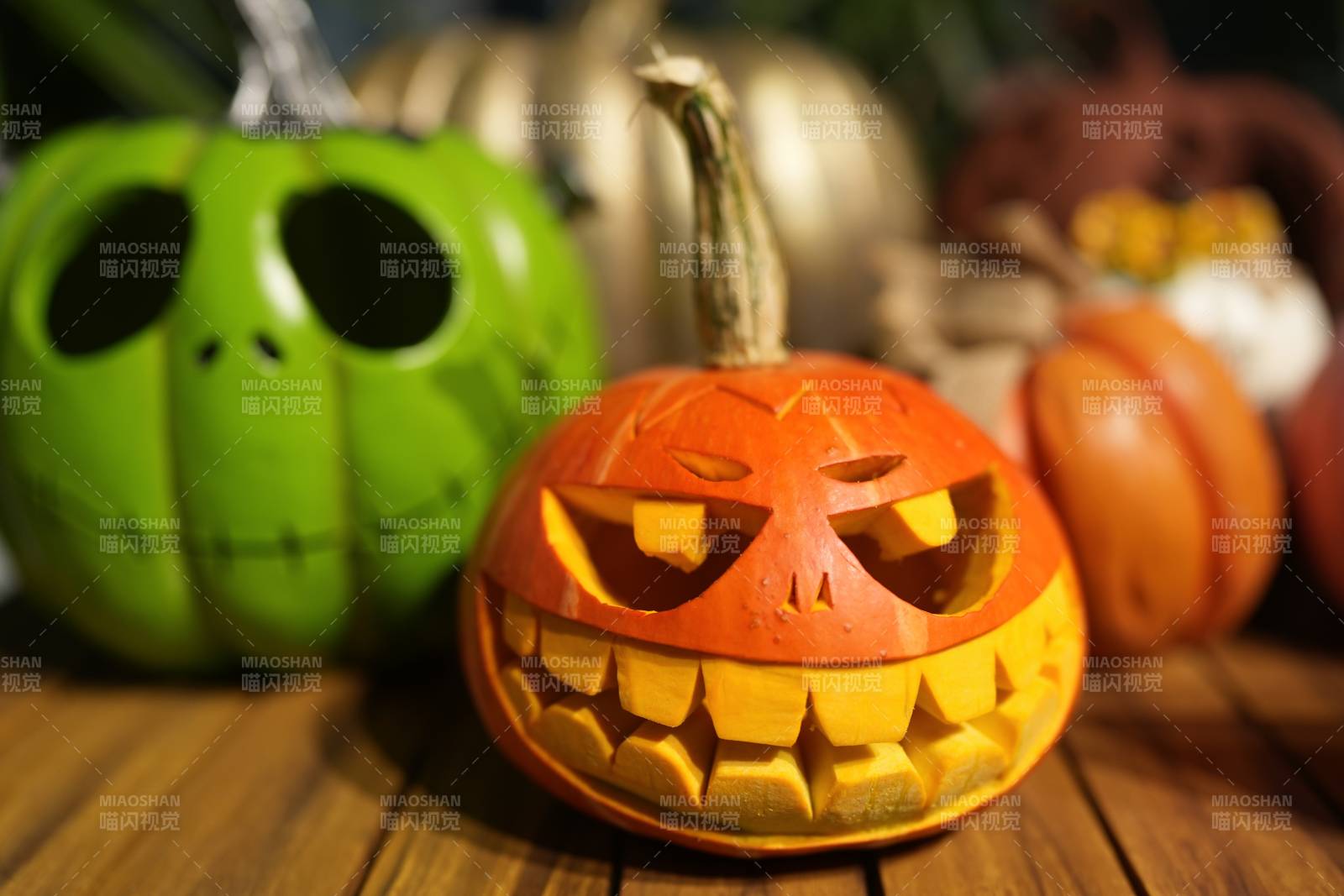 万圣节南瓜灯图片