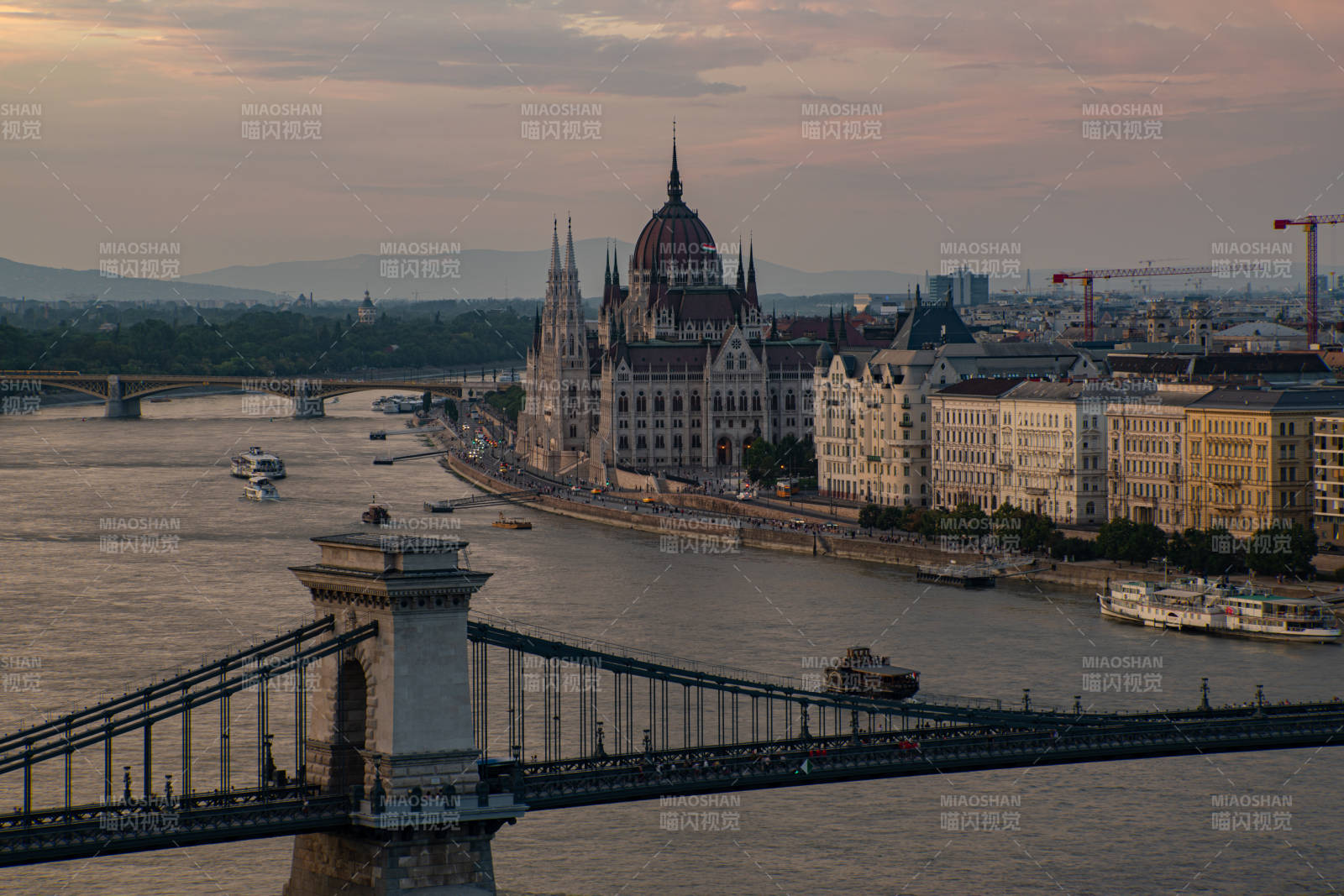 布达佩斯风光迷人图片