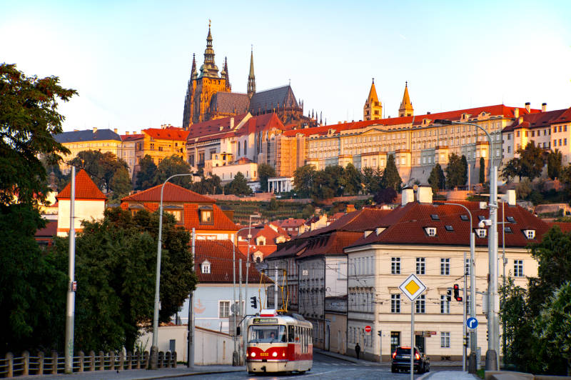 布拉格城堡图片