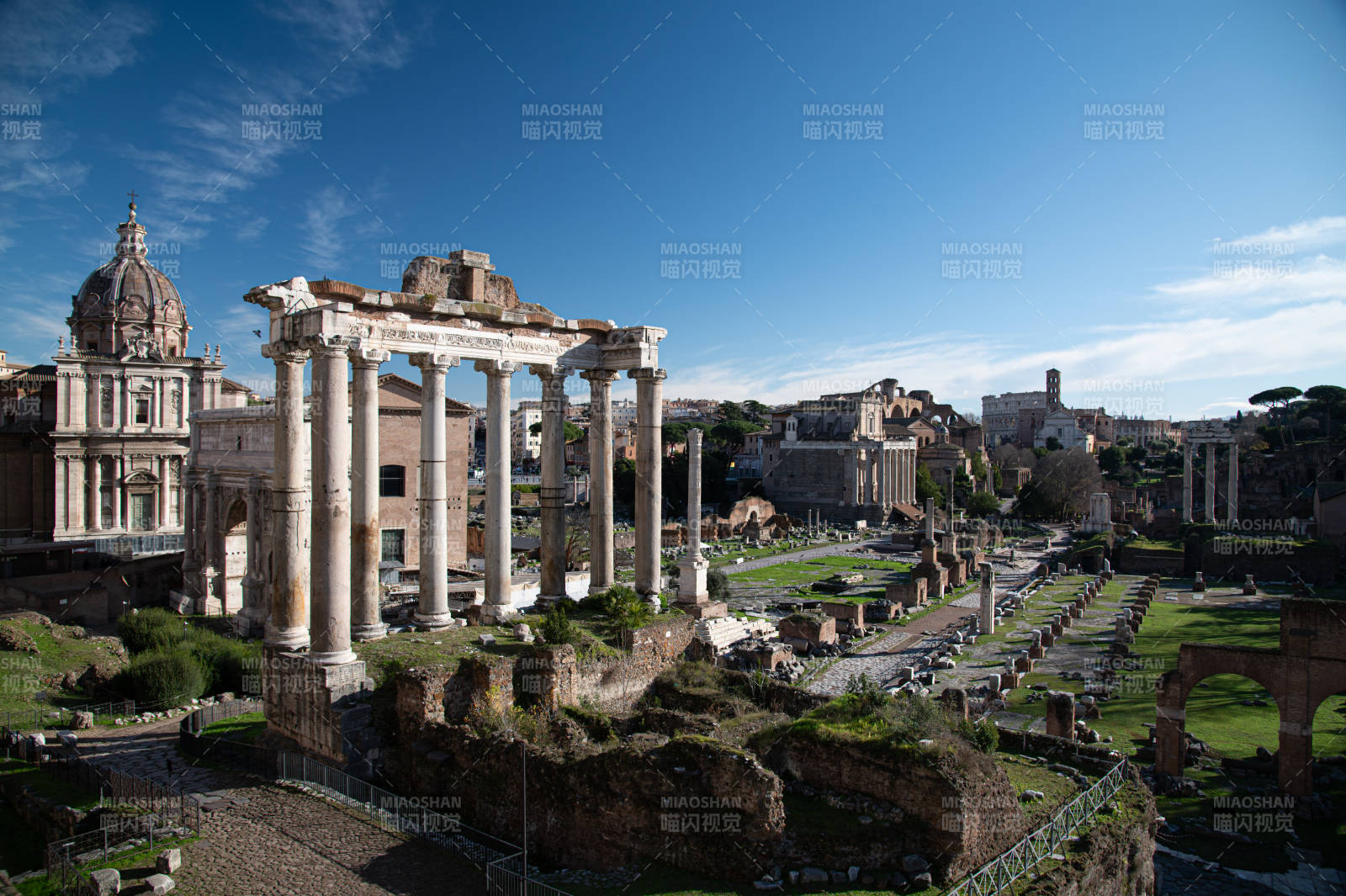 罗马古迹风光图片