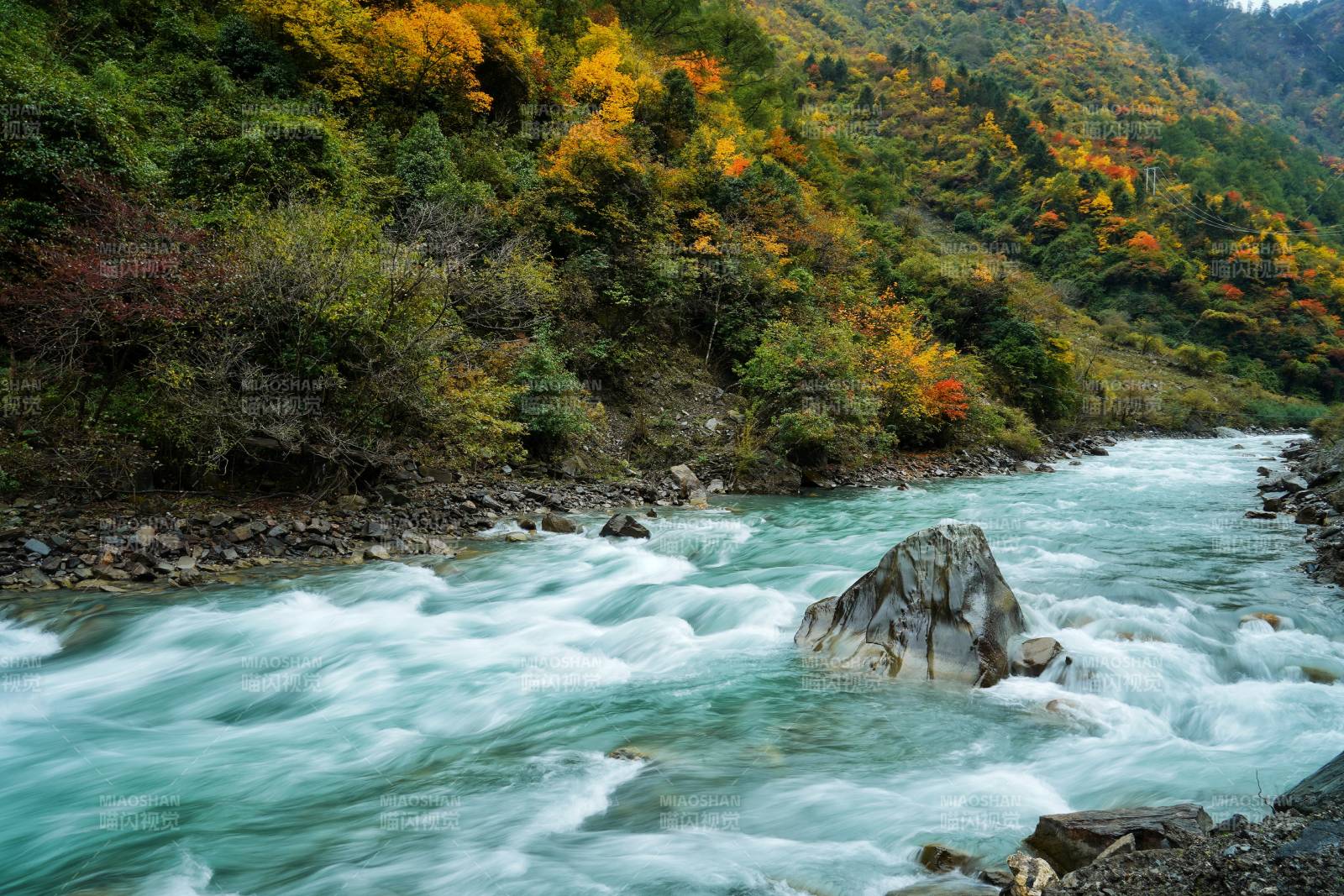 川西的秋色图片