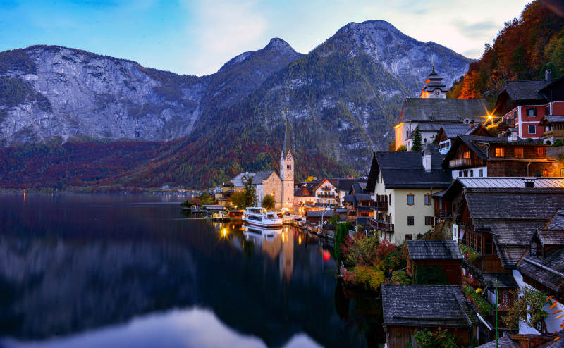 奥地利哈尔施塔特:世界最美小镇之一图片