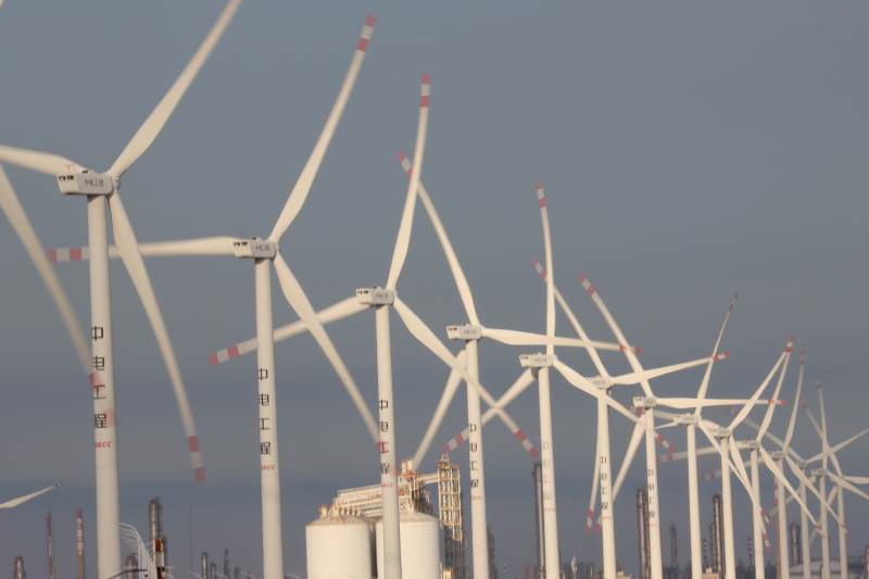 风力发电场图片