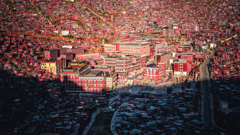 人间佛国｜色达图片