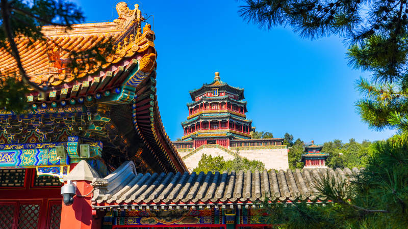 颐和园佛香阁图片