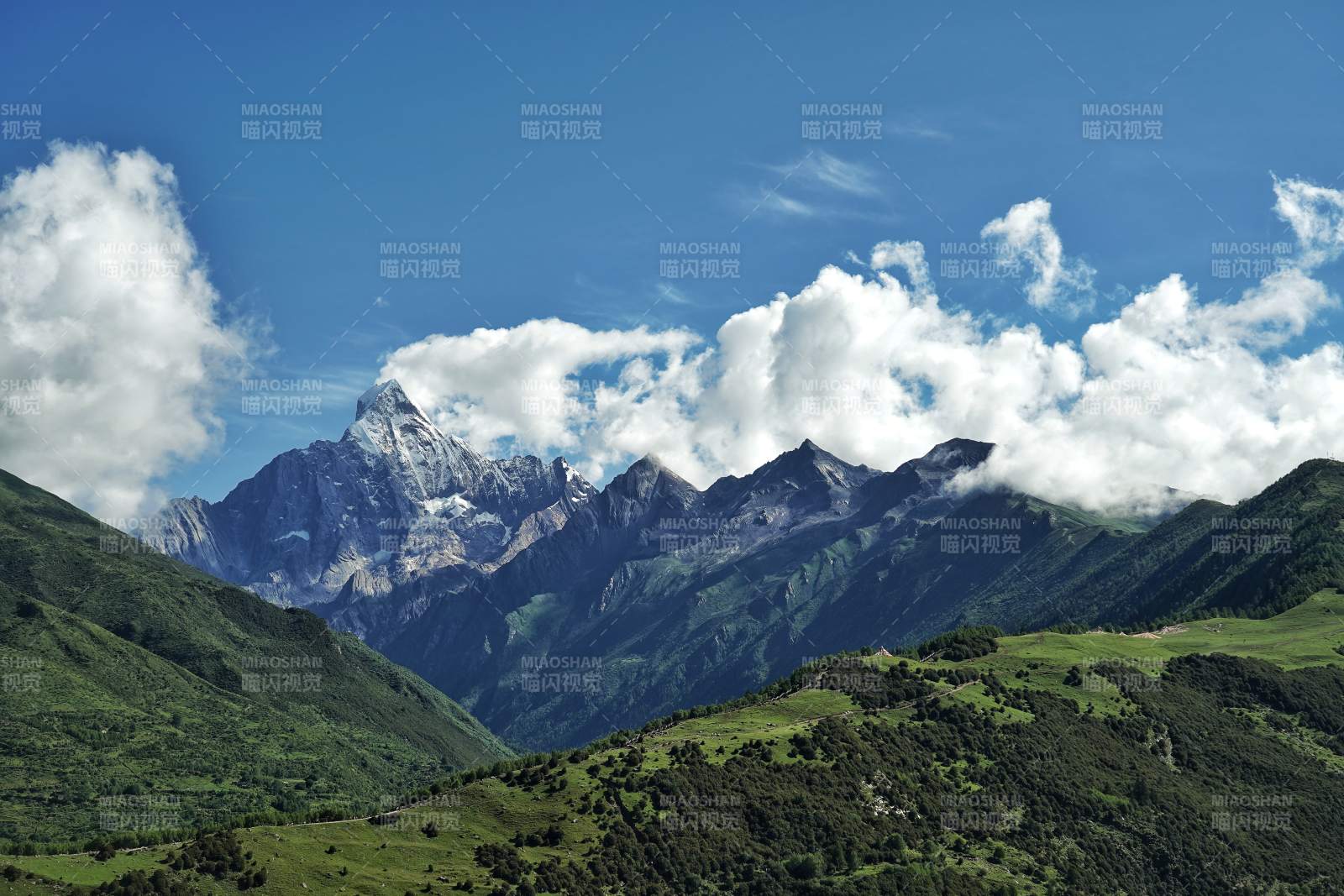 四姑娘山幺妹峰图片