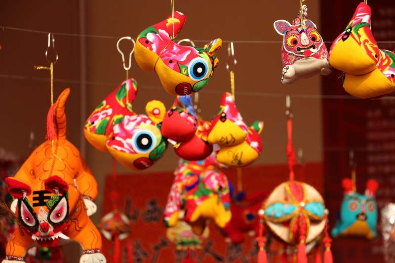 山西国家非物质文化布老虎图片