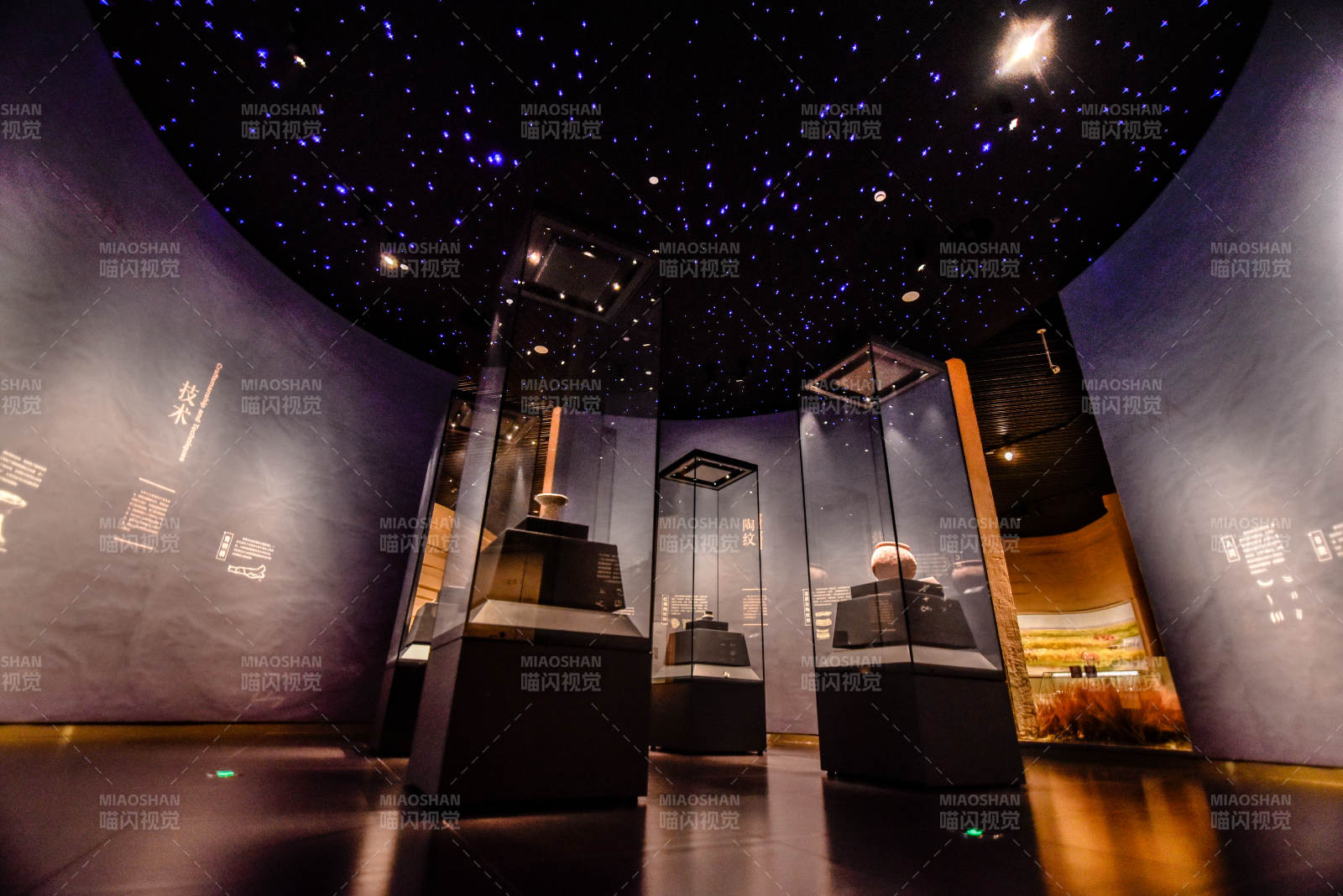 上海星空下的文物展图片