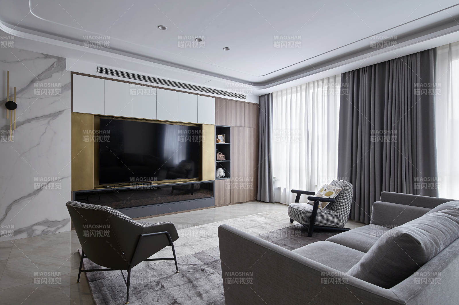 现代简约客厅设计图片