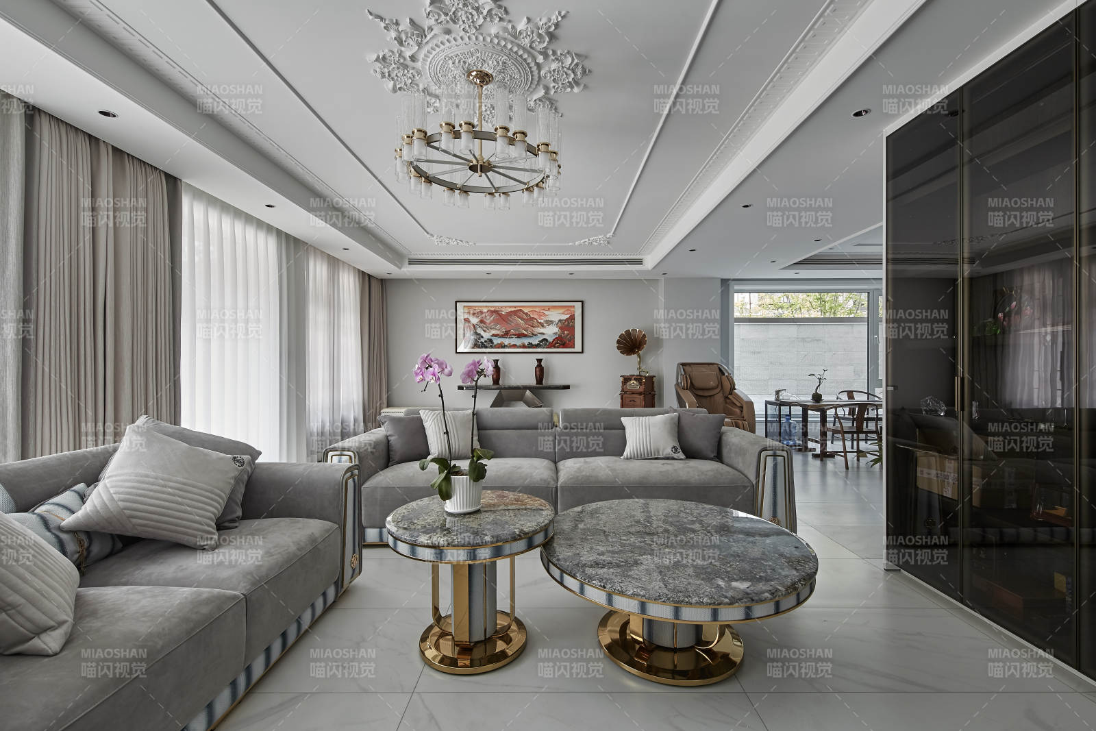 现代客厅优雅设计图片