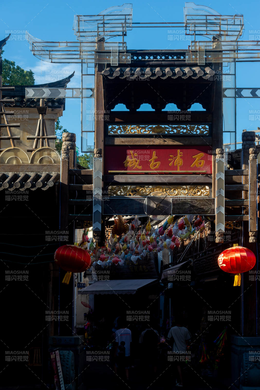 石浦古城门楼图片