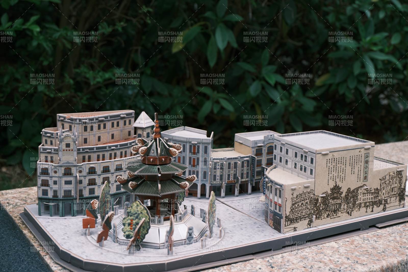 汕头小公园模型微缩景观图片