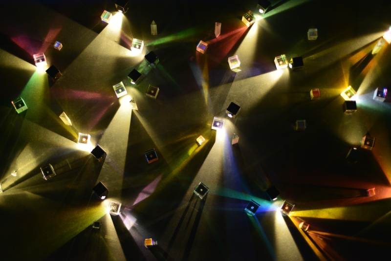 炫彩灯光秀图片