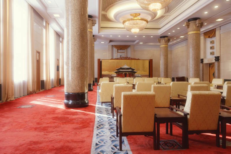 人民大会堂会议厅内景图片