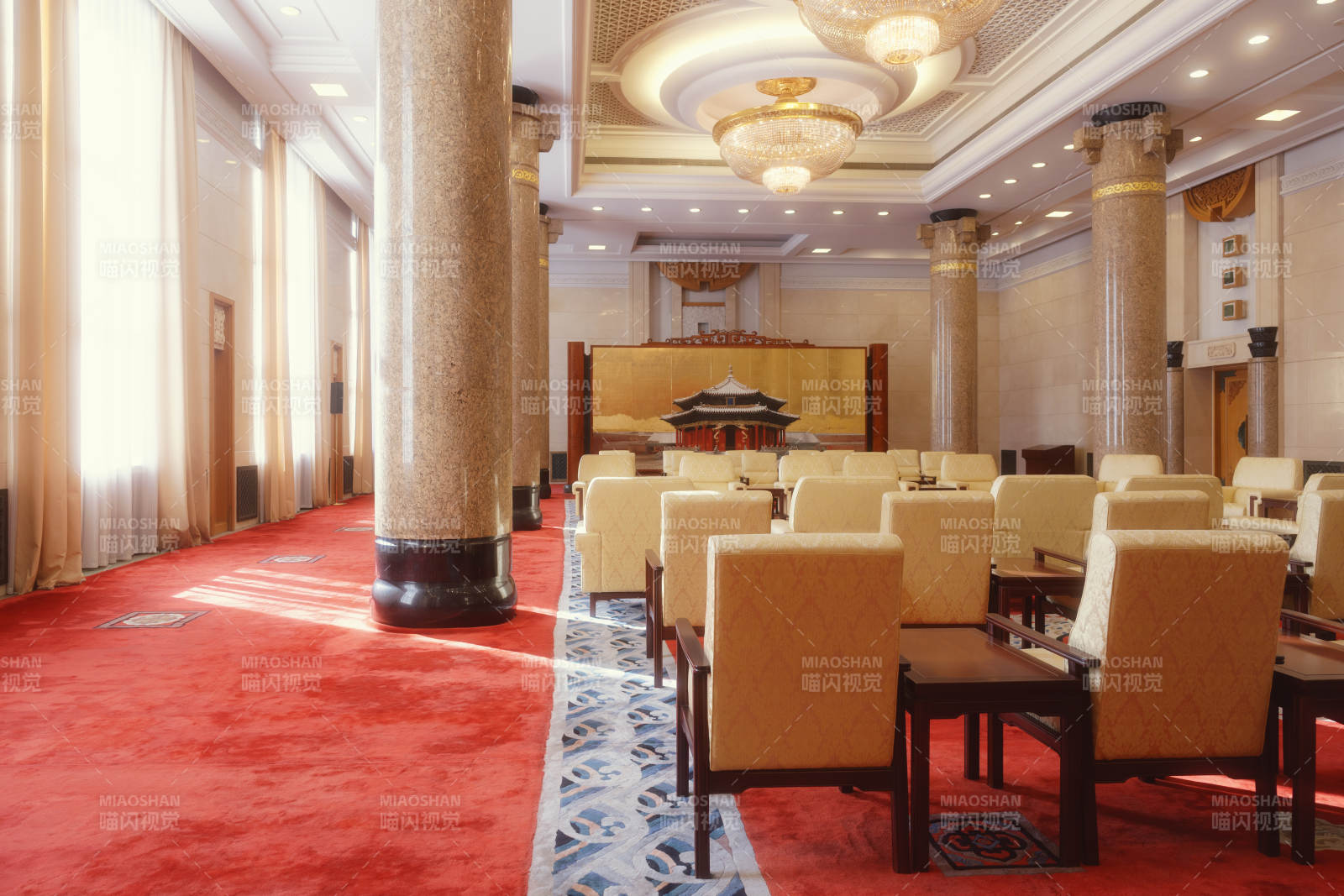 人民大会堂会议厅内景图片