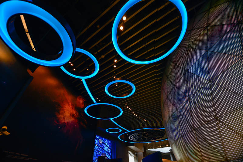 上海自然博物馆未来科技空间图片