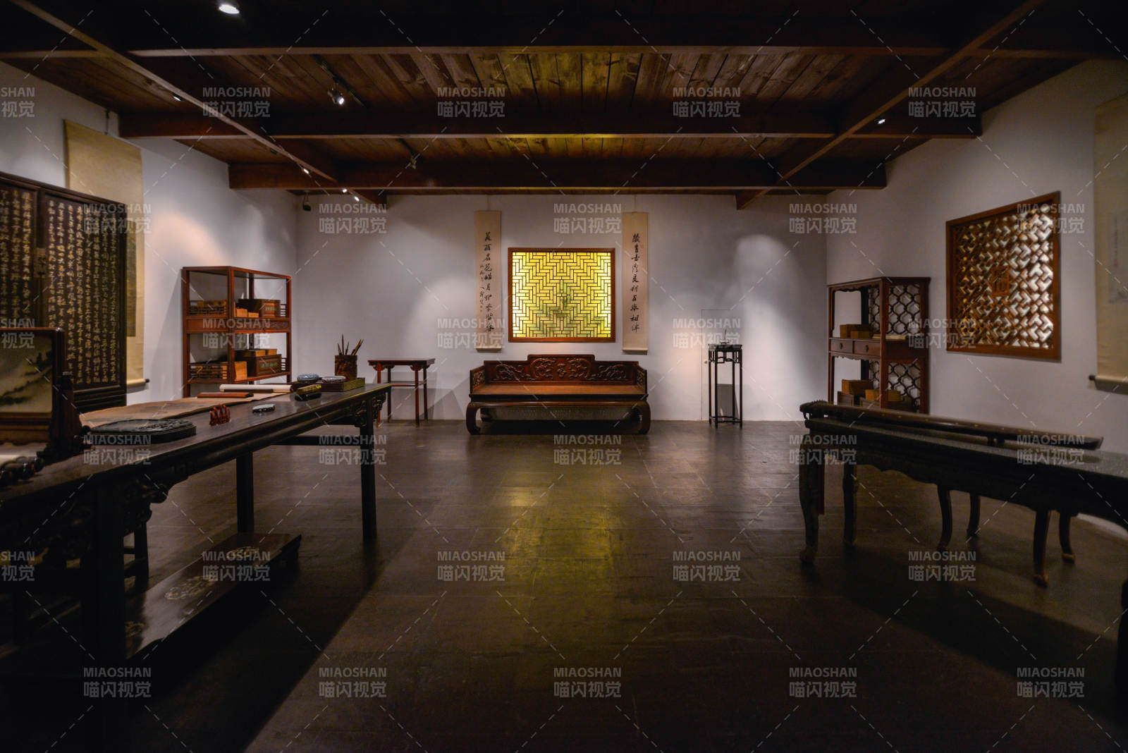 上海博物馆古韵雅室静谧幽深图片