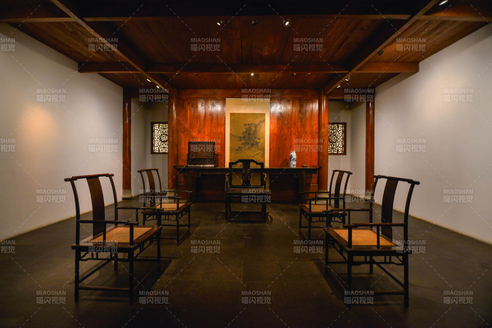 上海博物馆中式古典书房图片