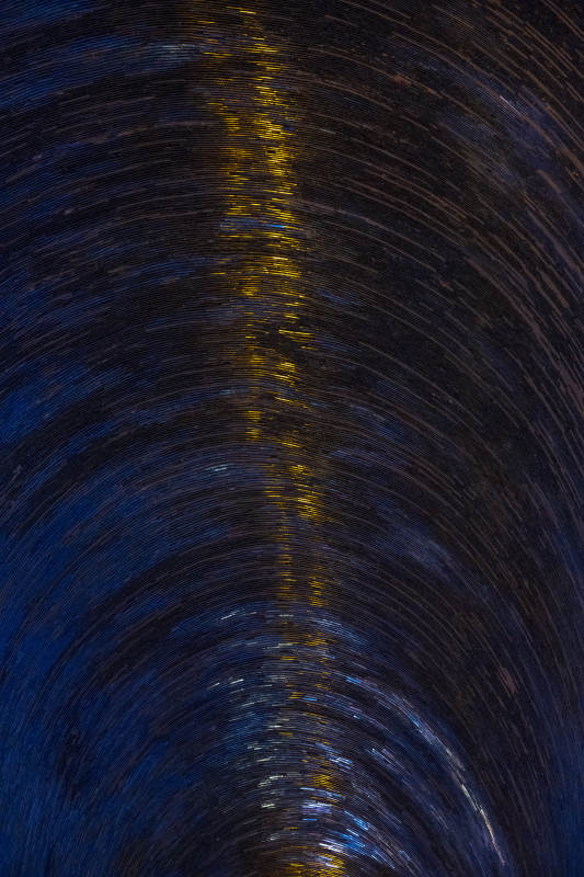 景德镇星轨夜空图片