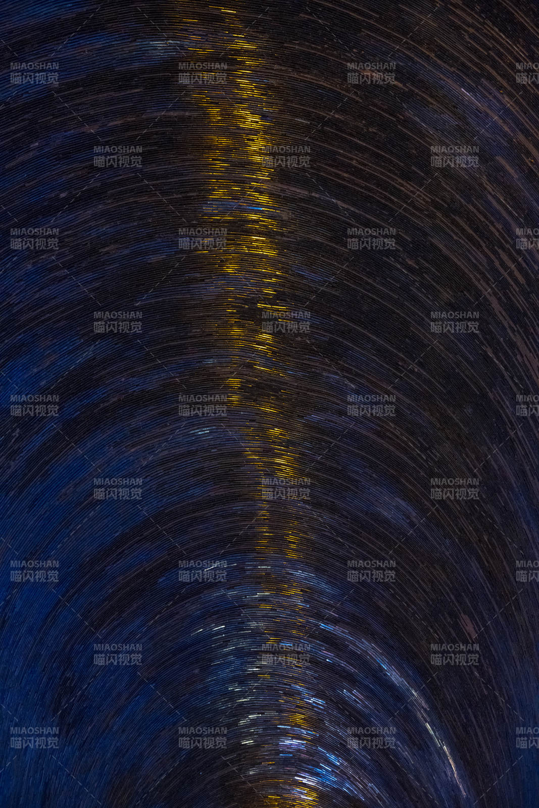 景德镇星轨夜空图片