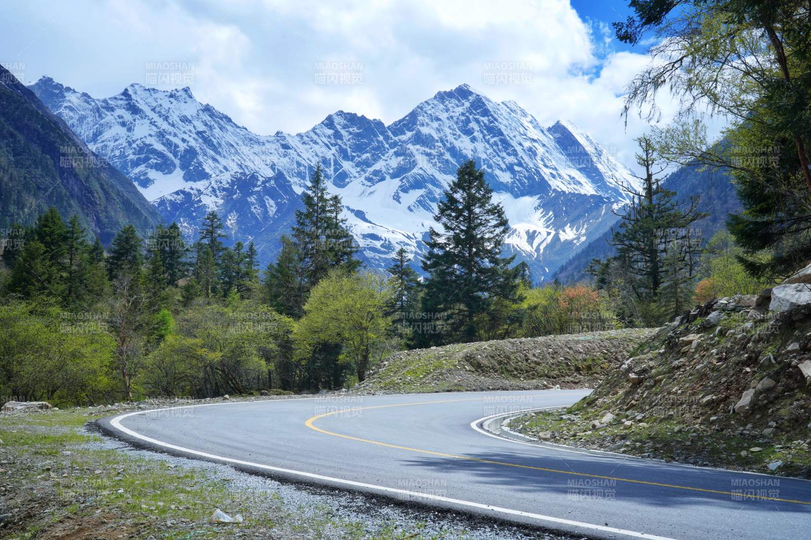 理小路的风景图片