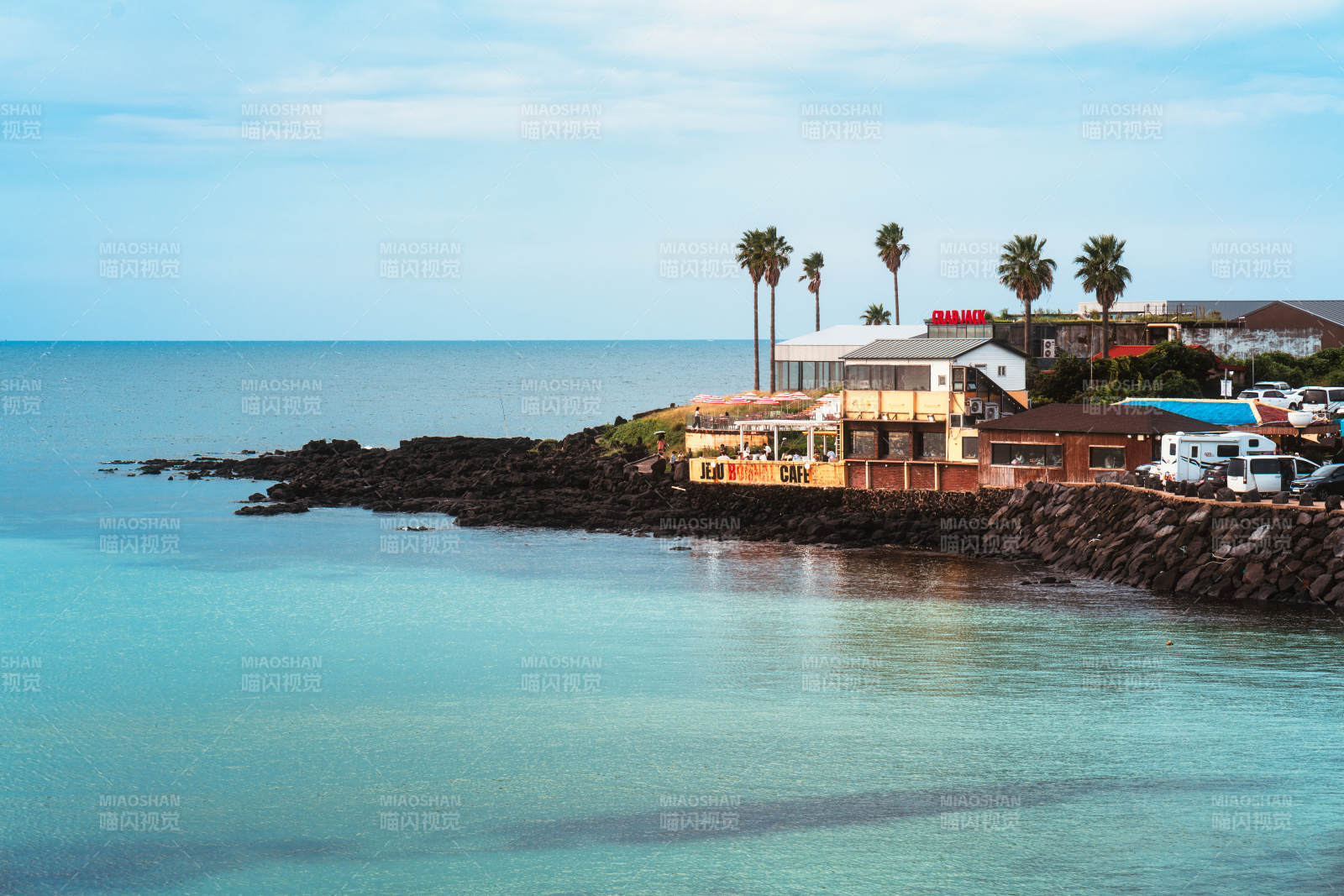 韩国济州岛涯月邑海滨图片