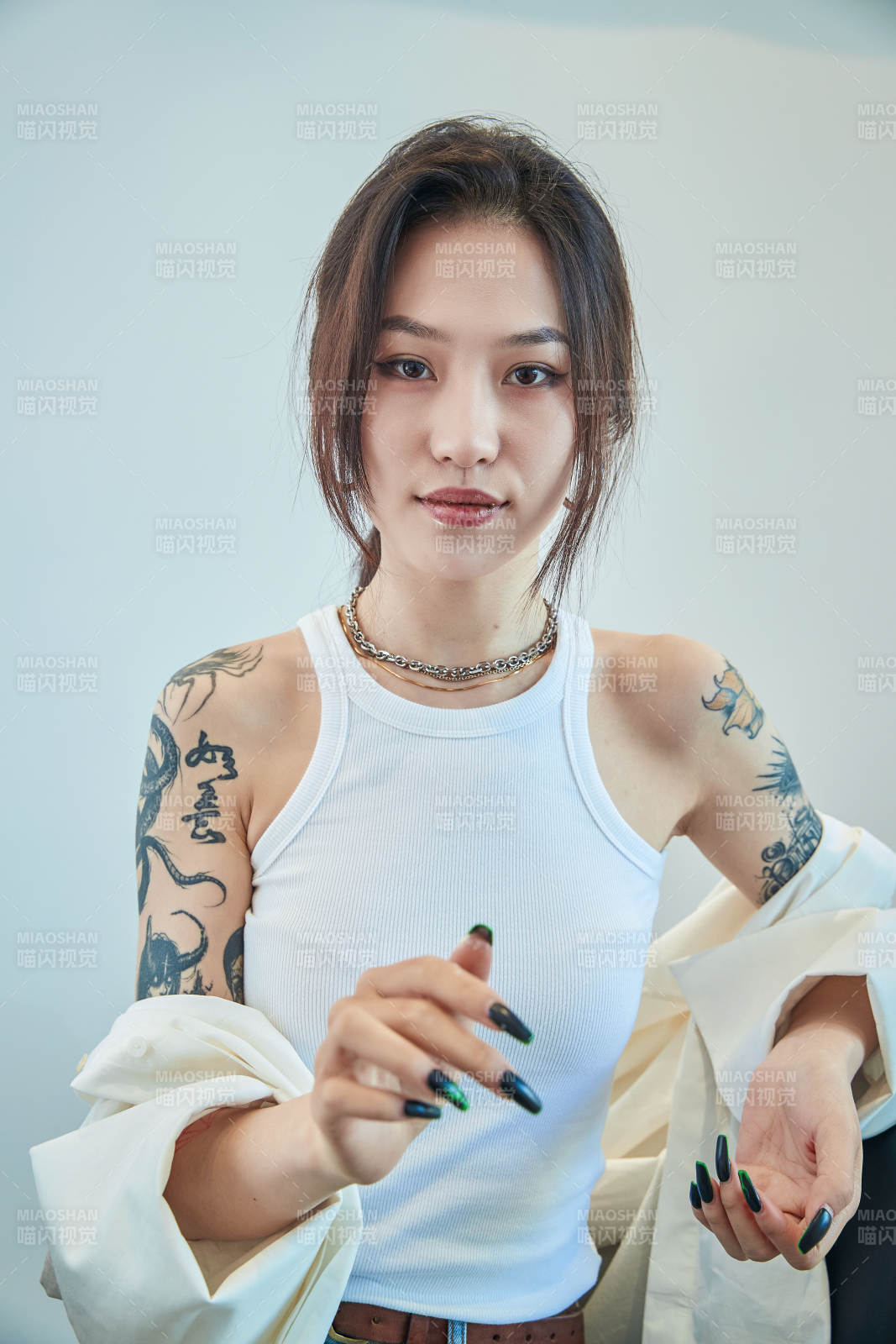 酷酷的欧美风亚洲少少女图片