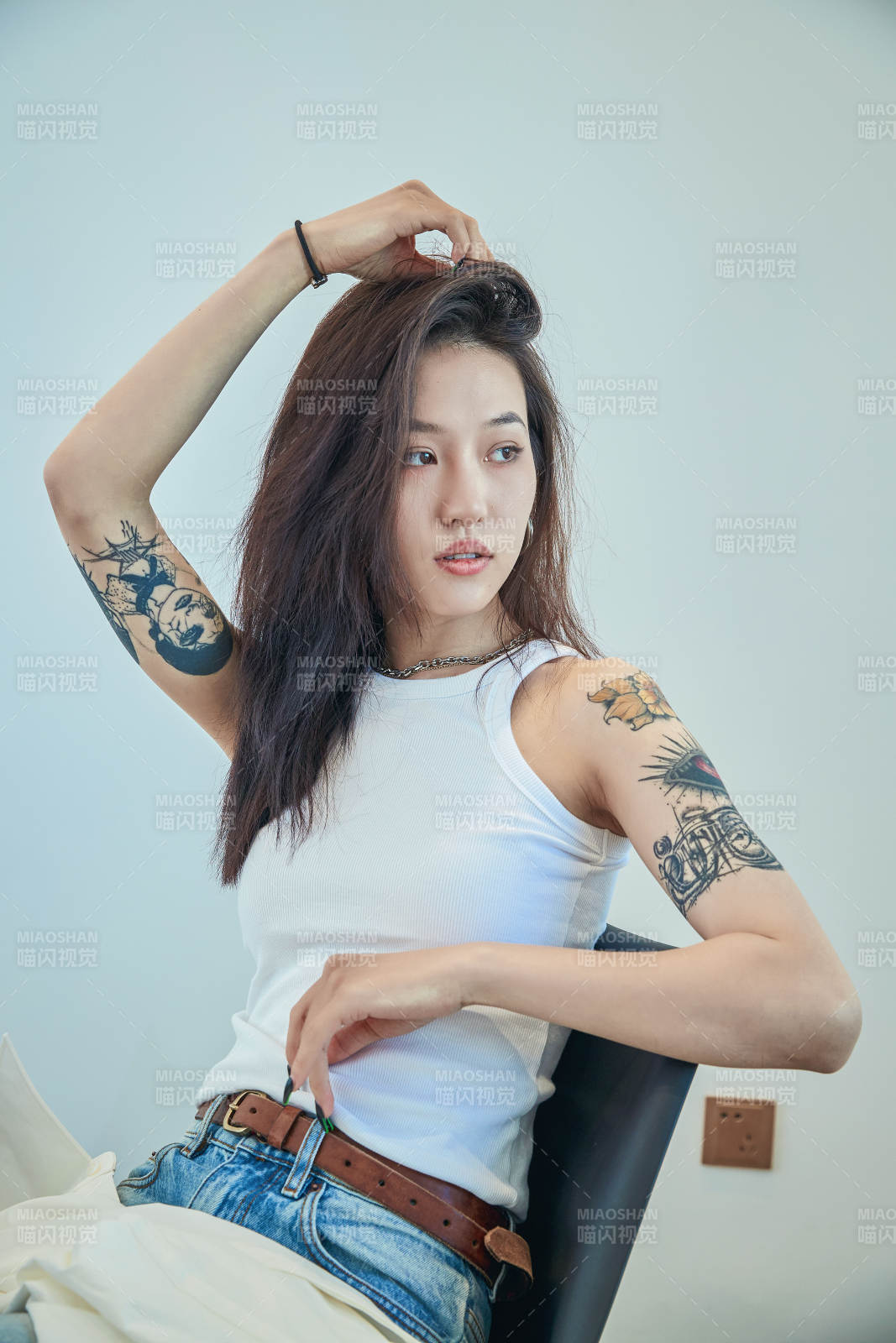 酷酷的欧美风亚洲少少女图片