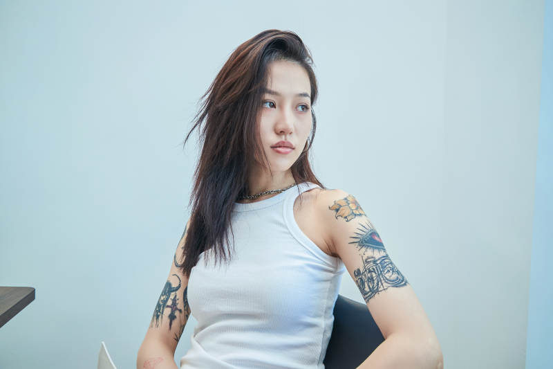 酷酷的欧美风亚洲少少女图片