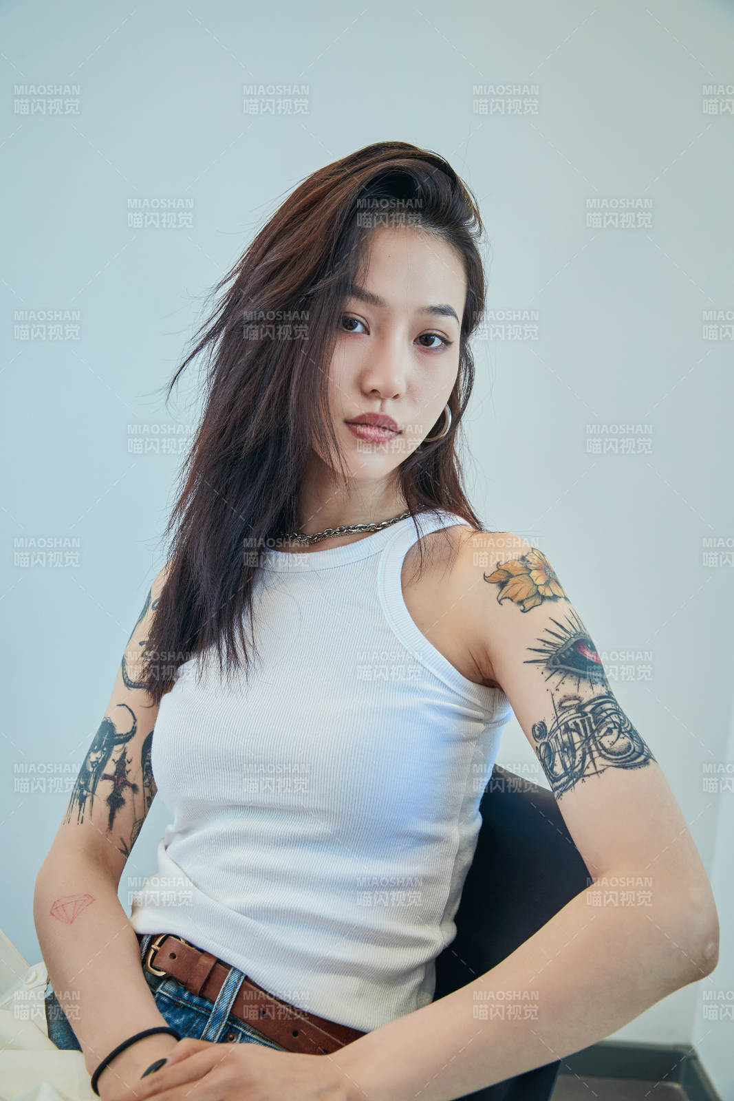 酷酷的欧美风亚洲少少女图片