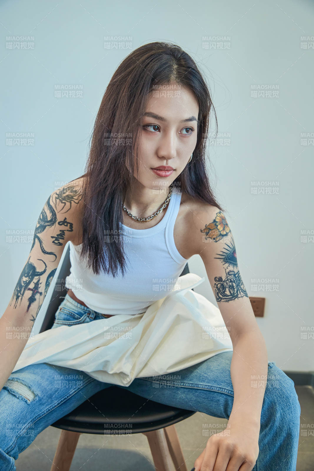 酷酷的欧美风亚洲少少女图片