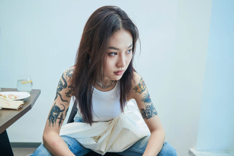 酷酷的欧美风亚洲少少女图片