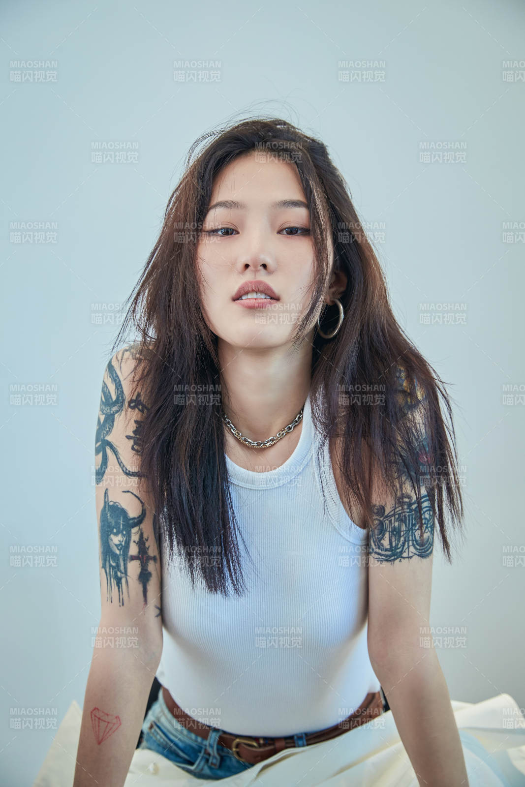 酷酷的欧美风亚洲少少女图片