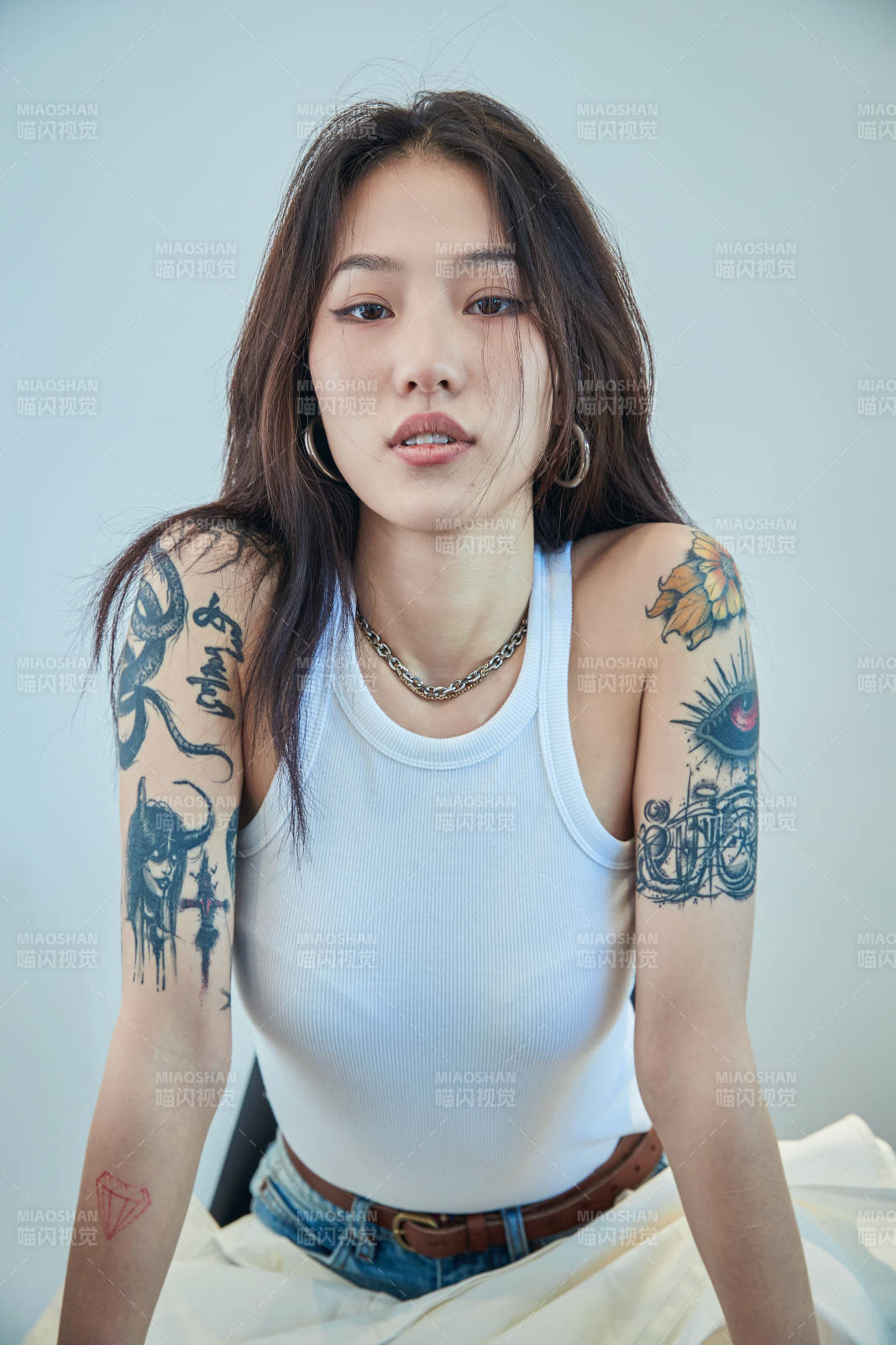 酷酷的欧美风亚洲少少女图片