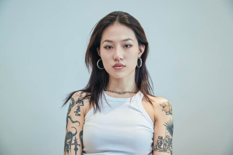 酷酷的欧美风亚洲少少女图片