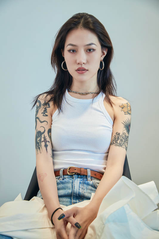 酷酷的欧美风亚洲少少女图片