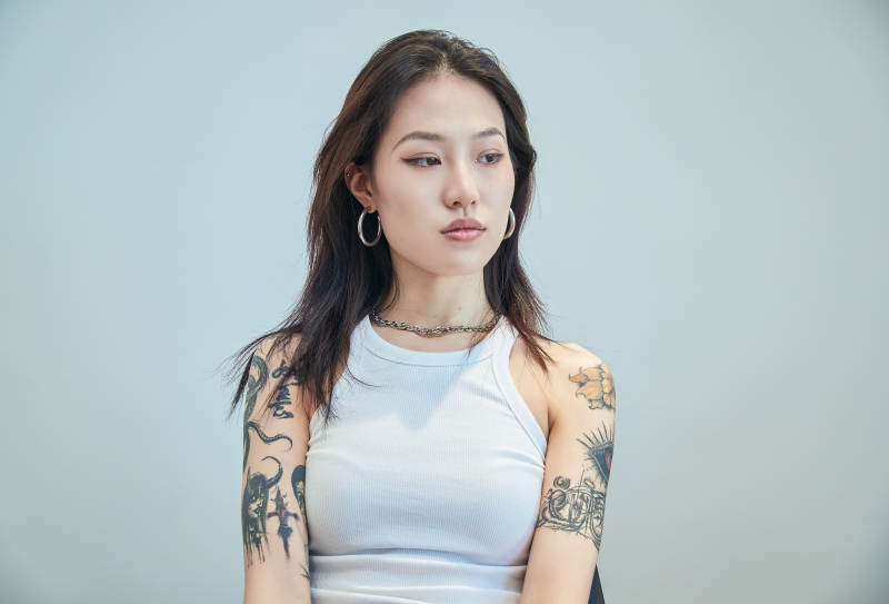 酷酷的欧美风亚洲少少女图片