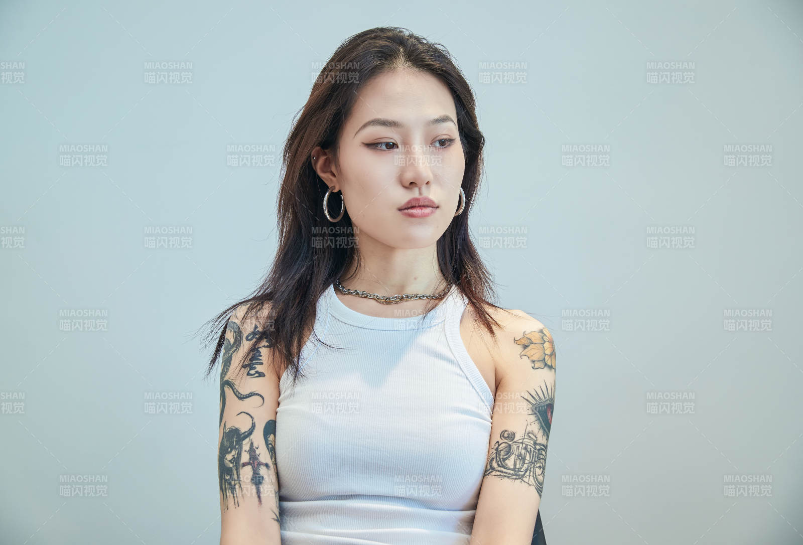 酷酷的欧美风亚洲少少女图片