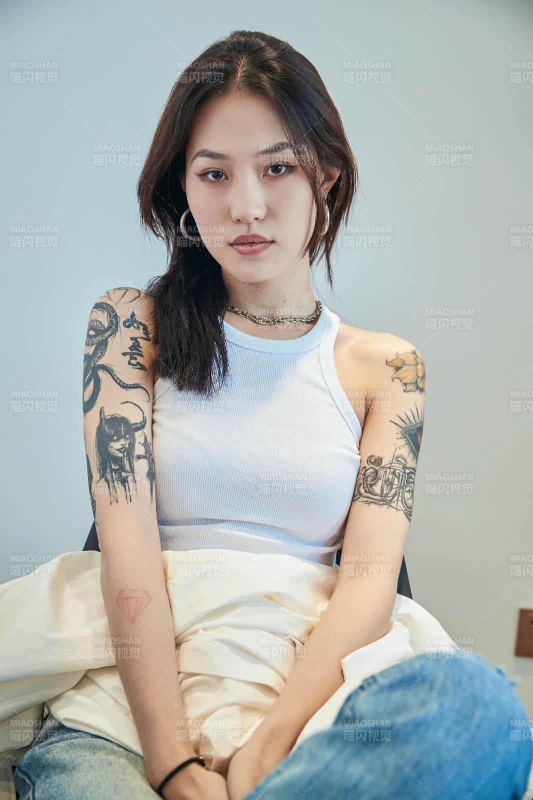 酷酷的欧美风亚洲少少女图片